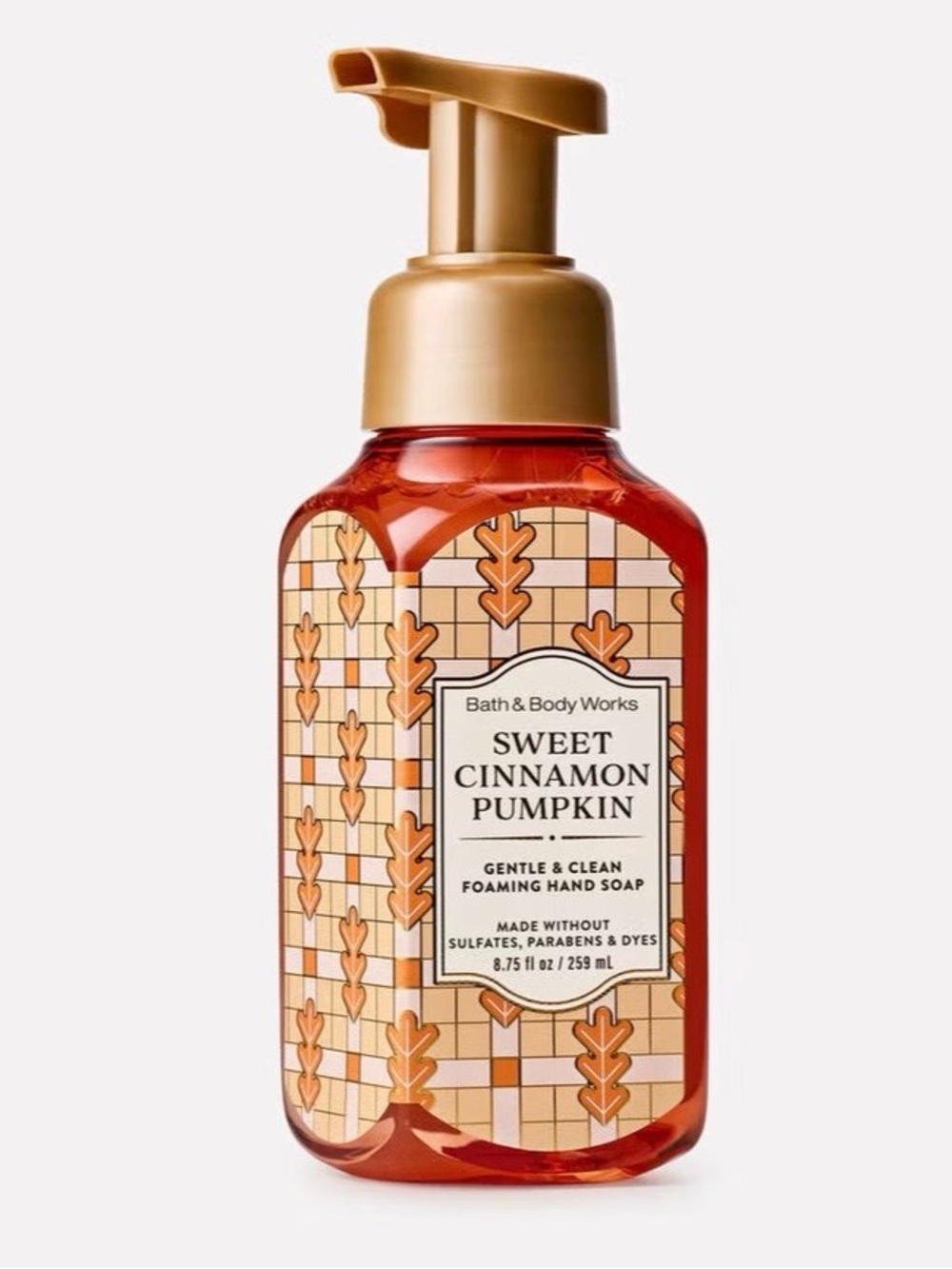 Bath & Body Works Sweet Cinnamon Pumpkin Gentle Foaming Hand Soap - 8.75 oz